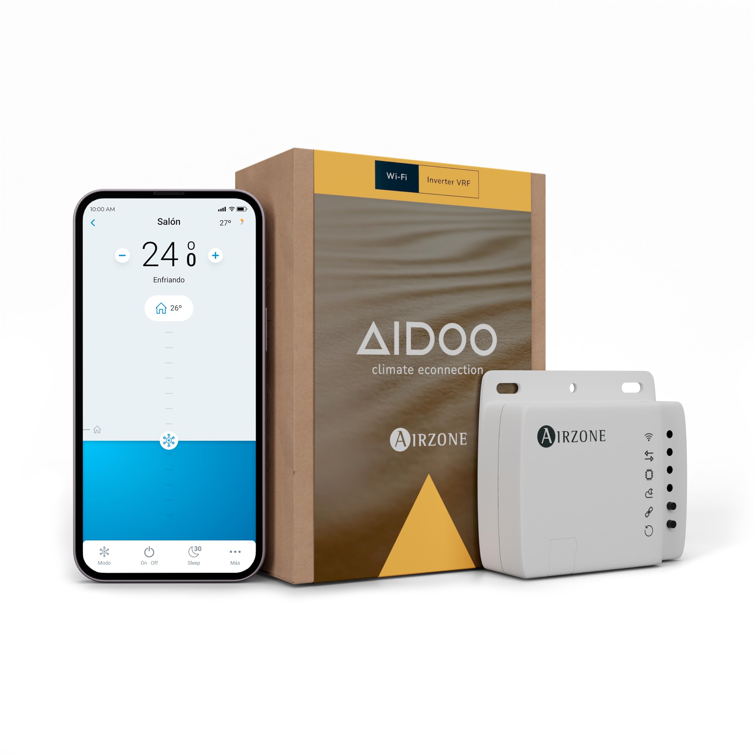 Airzone Aidoo Control WiFi para Aire Acondicionado Daikin Sky Air/VRV en Amazon.es
