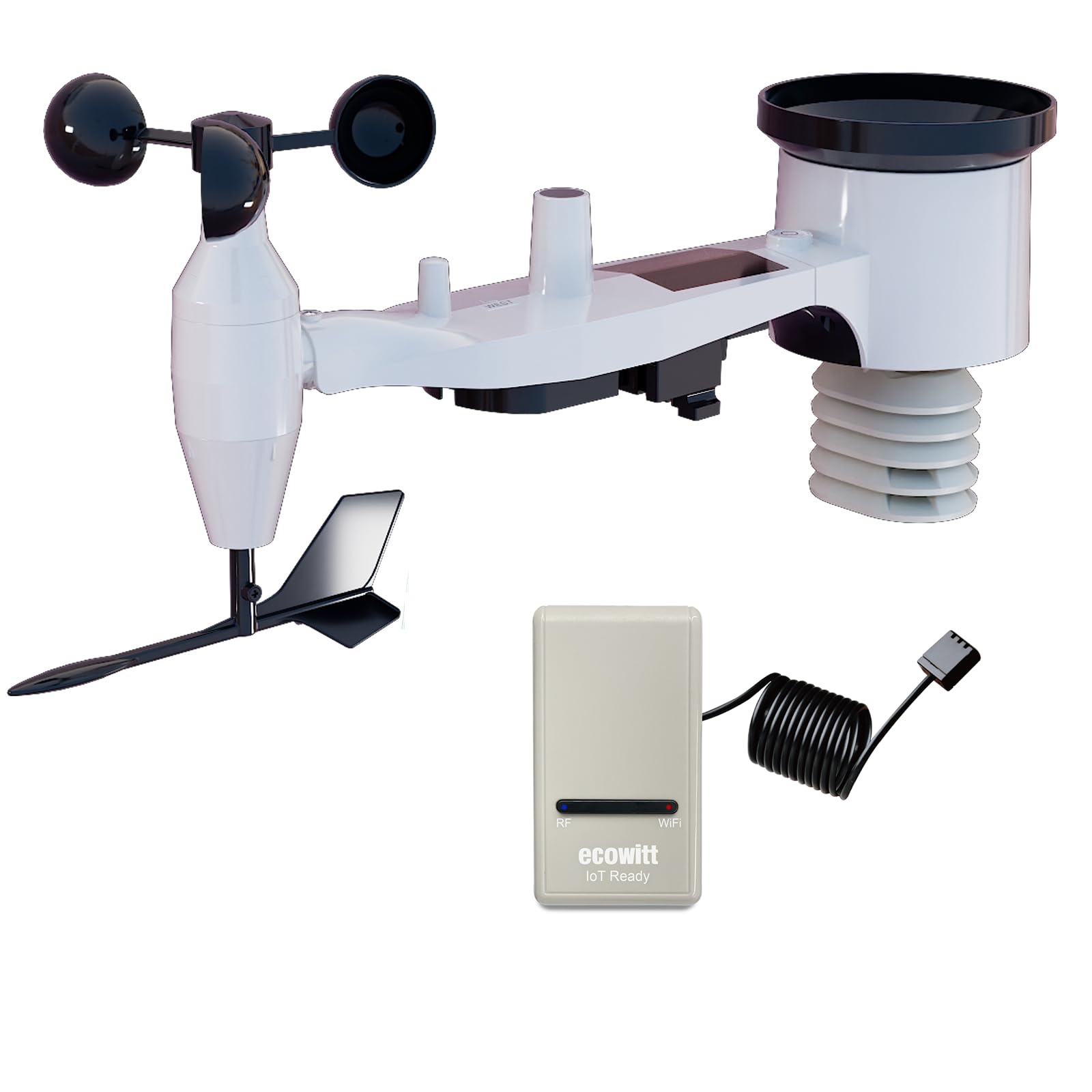ECOWITT Estaciones Meteorológicas Wifi GW1201 en Amazon.es