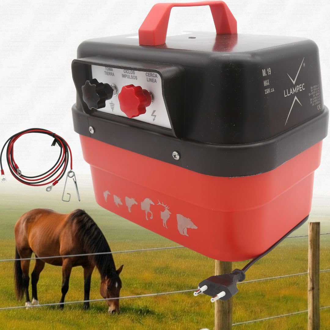 Llampec Pastor Eléctrico 19 MAX con Conexión a Red 230 V – 8 J - 10.000 V en Amazon.es