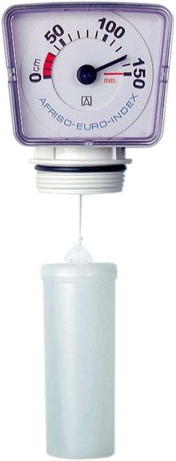 Fotografía técnica oficial de Kit Indicador de Nivel de Agua Limpia para Depósitos Camper 12V con Aforador - Vista frontal con fondo neutro