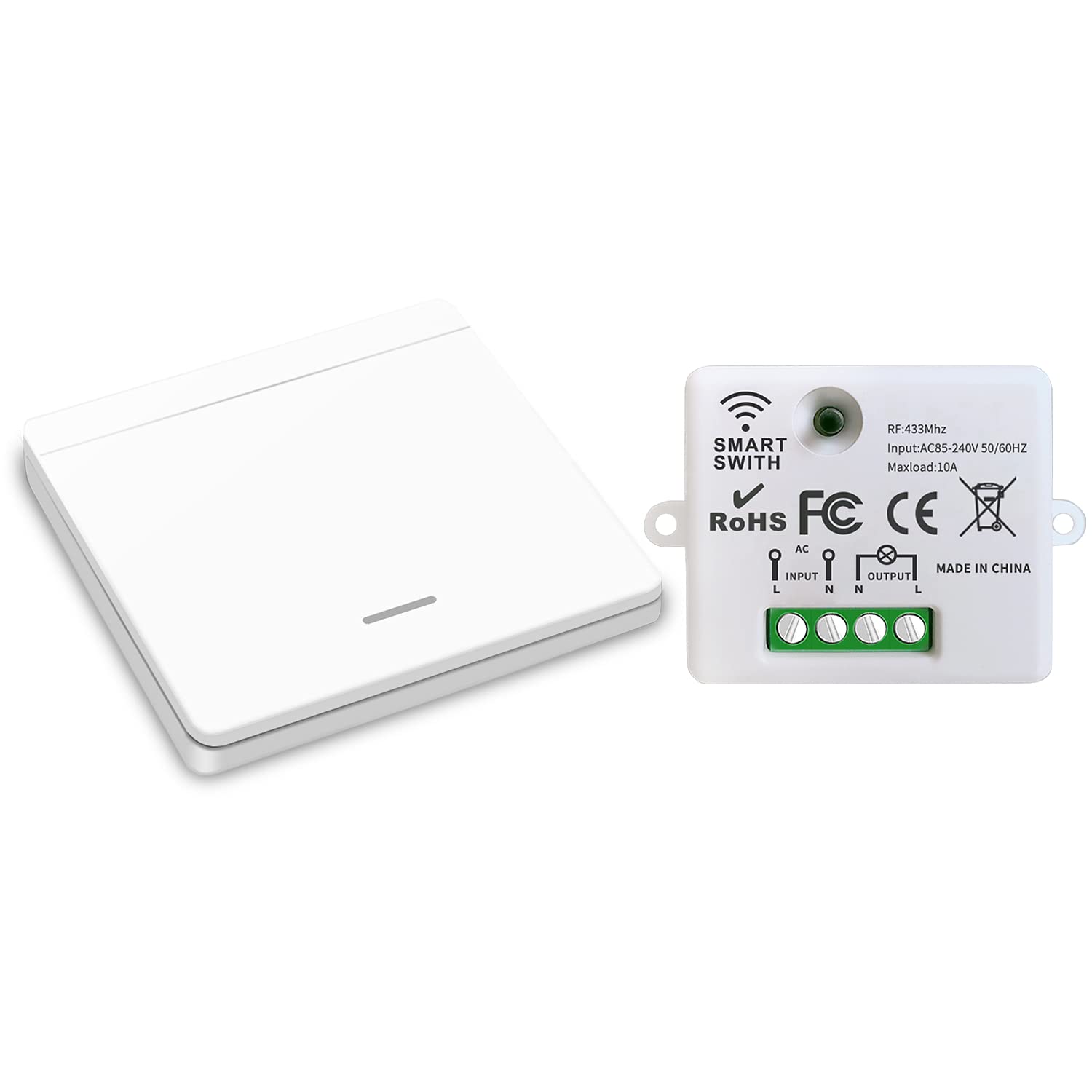 Fotografía técnica oficial de SONOFF ZBMINIL2 Extreme Micro Módulo Interruptor Zigbee 3.0 Sin Neutro - Vista frontal con fondo neutro