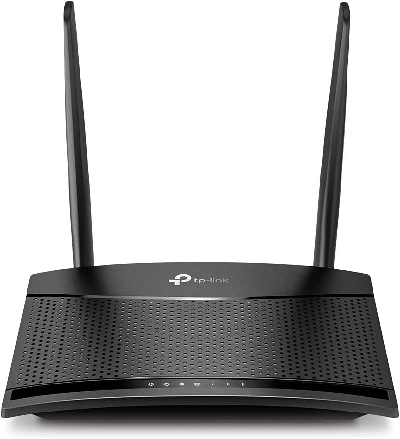 Fotografía técnica oficial de TP-Link Deco X50-5G Router WiFi 6 Mesh con Ranura SIM 5G y Puertos 2.5G - Vista frontal con fondo neutro