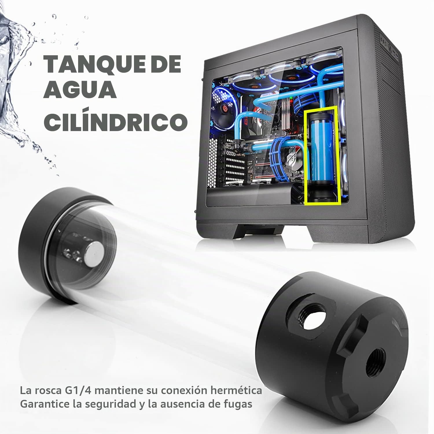 Fotografía técnica oficial de Válvula de Esfera Motorizada de Acero Inoxidable DN20 (3/4") con Control Conectado - Vista frontal con fondo neutro